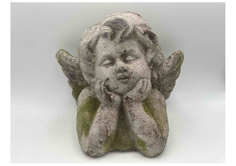 Ange en magnesia - Fini rustique 29x18x23cm - 10038388 - WURM