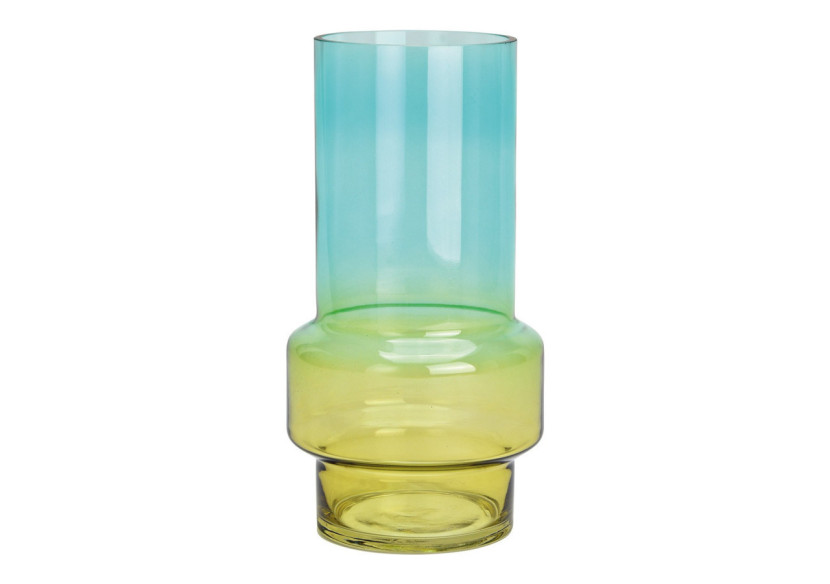 Vase en verre vert - Dimensions 13x25x13cm - 10038650 - WURM