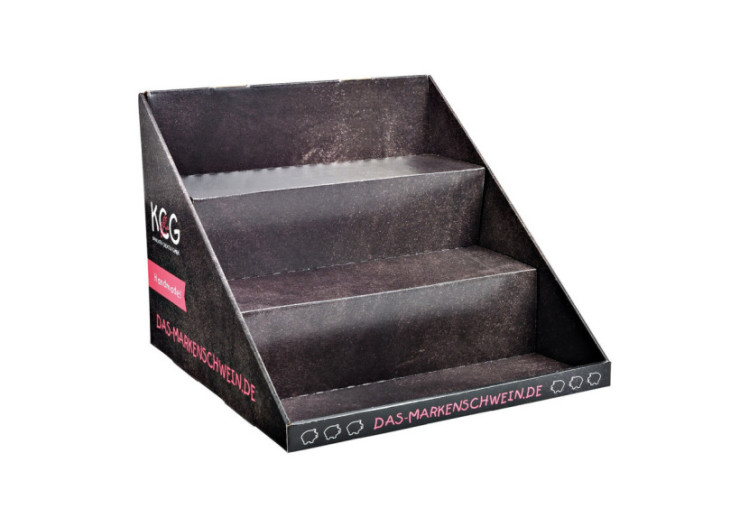 Présentoir en Carton Coloré - Pour 12 petits cochons, dimensions 41x32x41cm - 10039624 - WURM