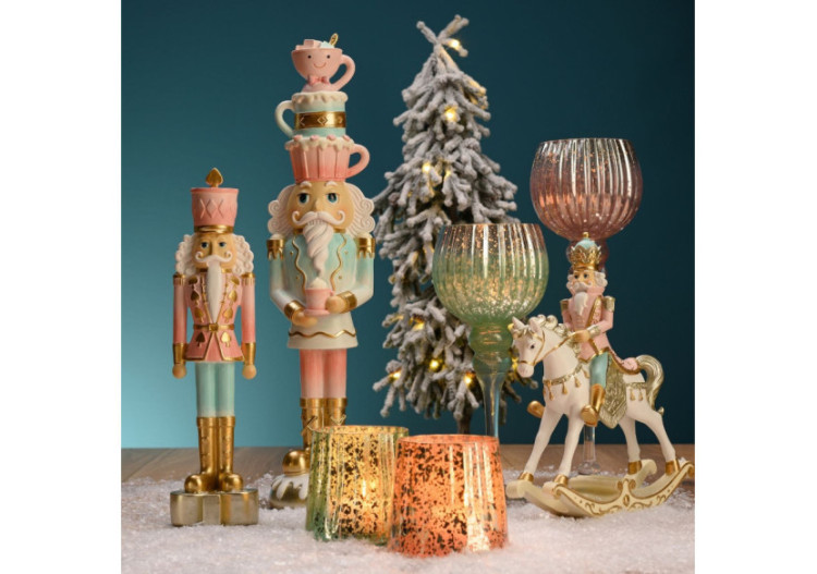 Set de lanternes sur pied en verre mint - 3 pièces (H) 30cm, 35cm, 40cm x 13cm - 10040198 - WURM 2