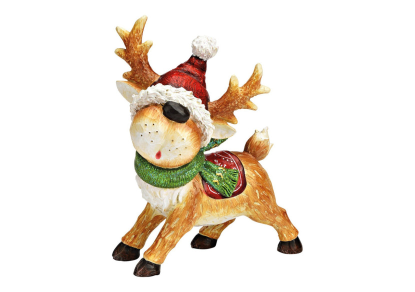 Élan en poly marron - Dimensions 18x23x10cm - 10040277 - WURM