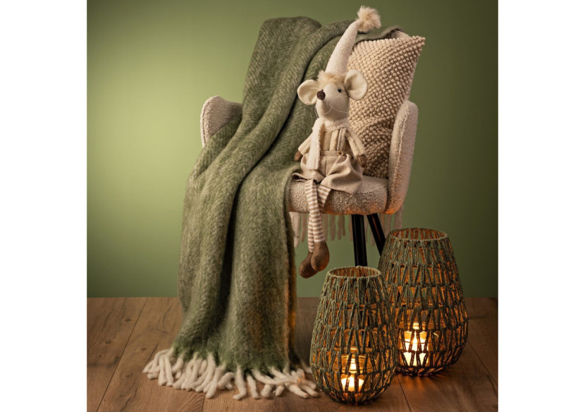 Tapis de lit - Textile vert 130 x 170 x 1cm - 10040464 - WURM