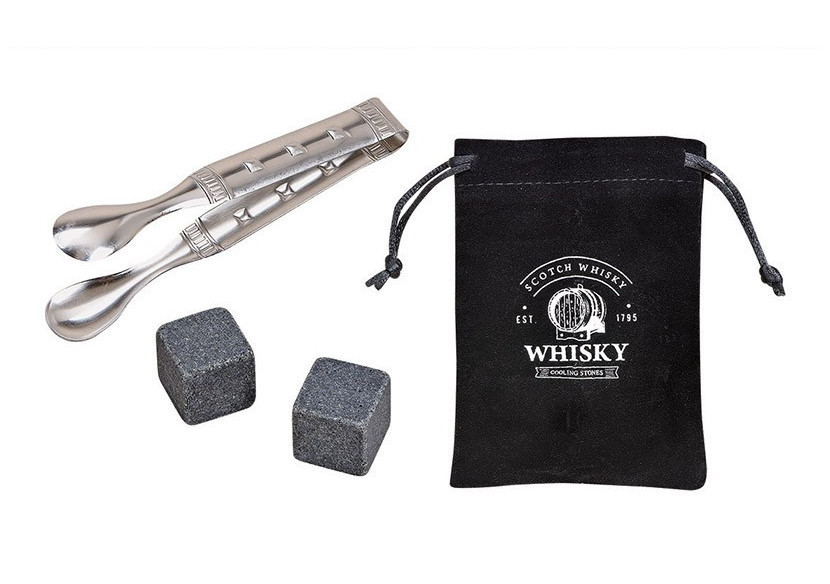Set de Verres à Whisky avec Glaçons en Pierre - 12 pièces - 10040600 - WURM