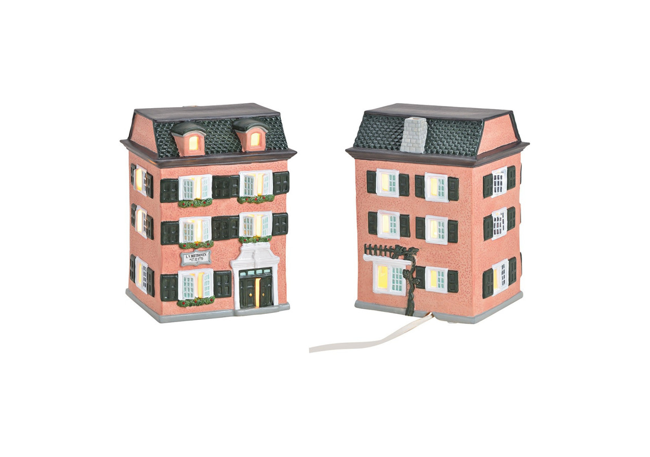 Lanterne Beethovens Geburtshaus - Porcelaine colorée, 12x16x12cm - 10040860 - WURM
