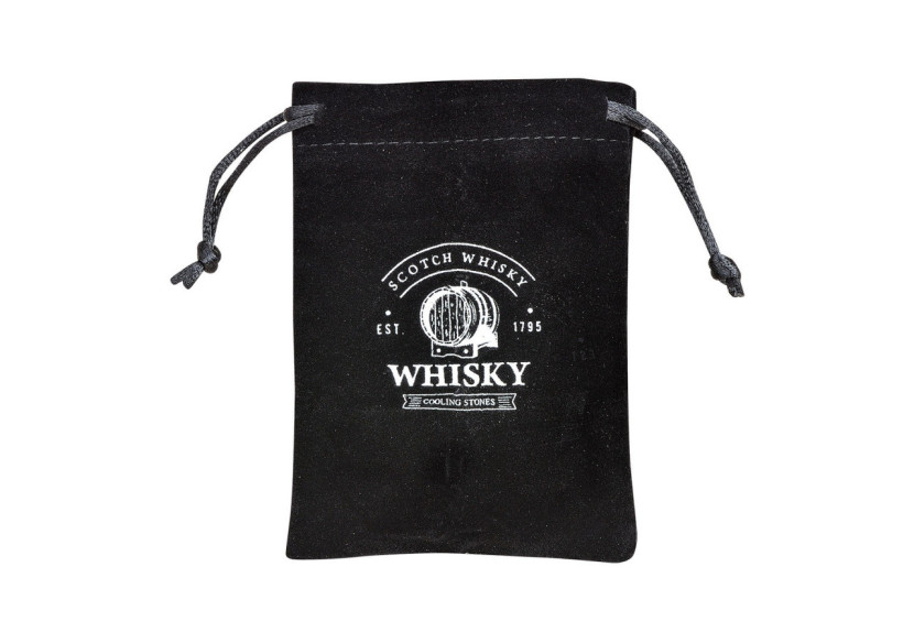 Set de glaçons Whisky - Acier inoxydable, 6 glaçons, 2 verres - 10040966 - WURM