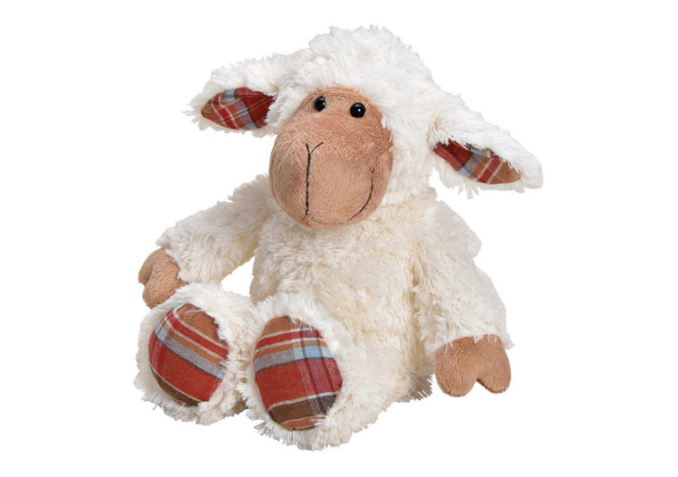 Mouton en Peluche Blanc - Dimensions 15x20x19cm - 10040980 - WURM