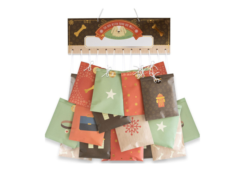 Calendrier de l'Avent pour Chiens - 24 Friandises Colorées (10x15cm) - 10041077 - WURM Calendrier de l'Avent pour Chiens - 24 Friandises Colorées (10x15cm) - 10041077 - WURM