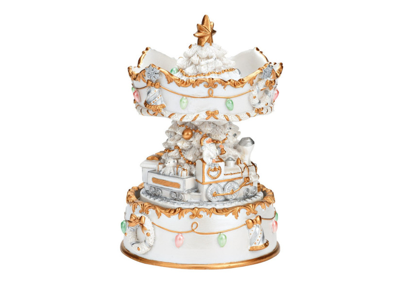 Boîte à Musique Carrousel - 11x16x11cm - 10041096 - WURM