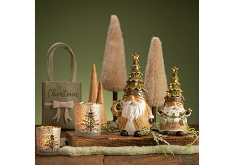 Lutin en Poly avec LED - 13x26x11cm - 10041388 - WURM 2