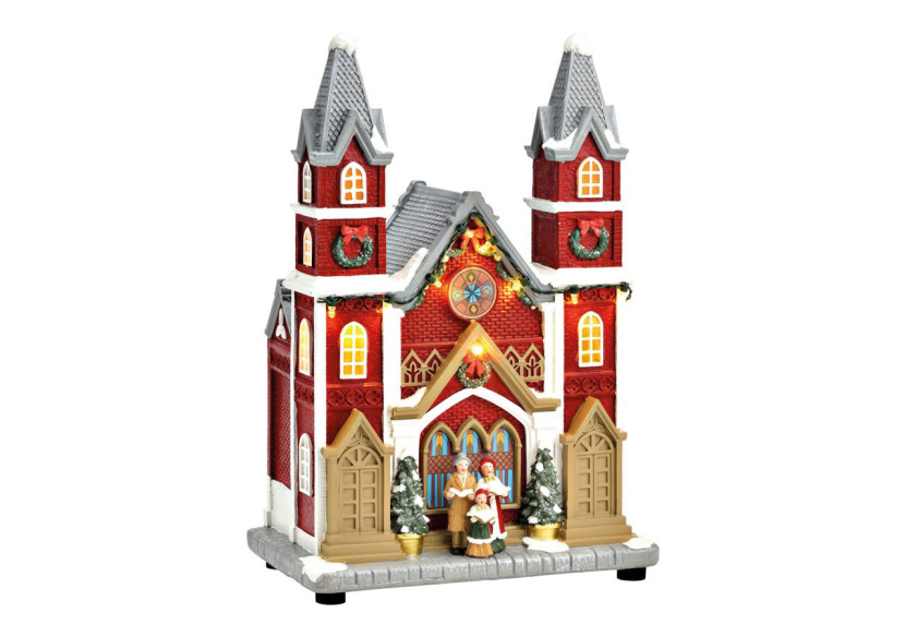 Maison lumineuse Rathaus avec son - 19 x 28 x 12 cm - 10041727 - WURM