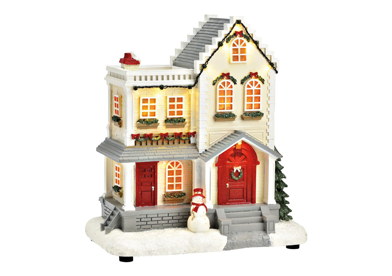 Maison lumineuse avec son - 23 x 27 x 14 cm - 10041729 - WURM