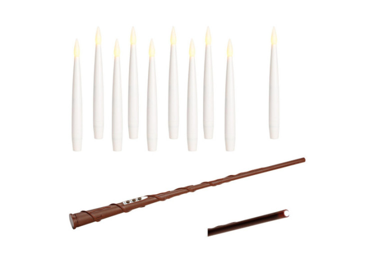 Bougies LED - Ensemble de 10 avec télécommande, 15cm, sur piles - 10041979 - WURM