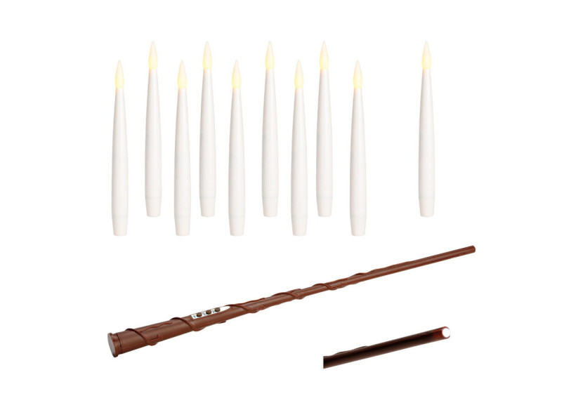 Bougies LED - Ensemble de 10 avec télécommande, 15cm, sur piles - 10041979 - WURM