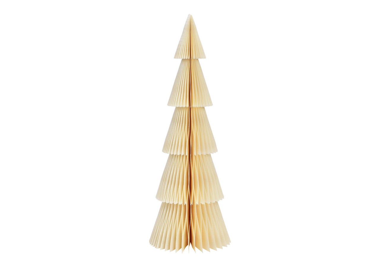 Sapin décoratif - Arbre en papier Honeycomb, 14x40x14cm - 10042021 - WURM