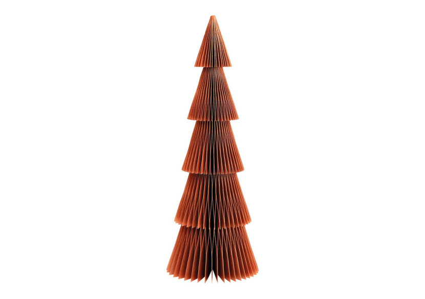 Arbre en Papier Honeycomb - Marron 14x40x14cm - 10042024 - WURM