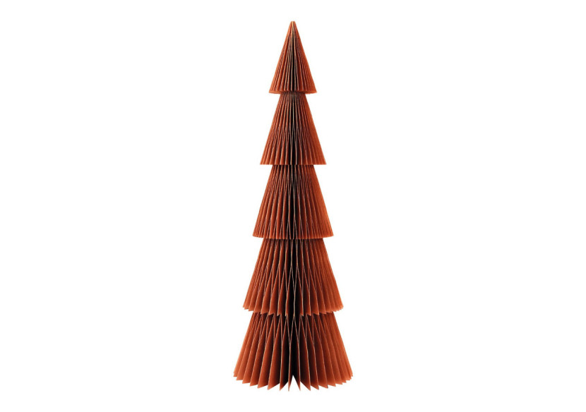 Arbre en Papier Honeycomb - Marron 20x60x20cm - 10042025 - WURM