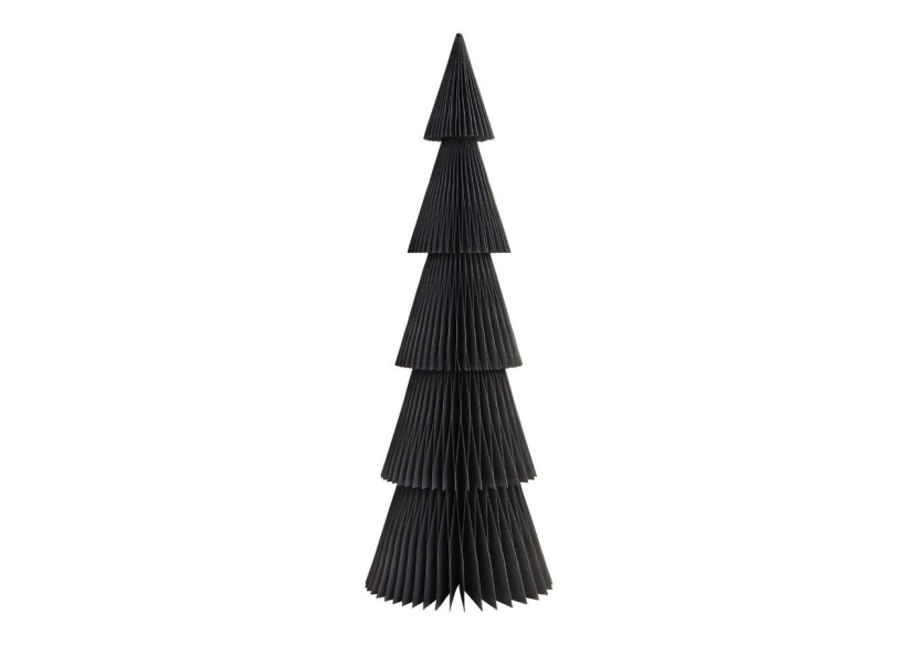 Arbre en Papier Honeycomb - Noir 20x60x20cm - 10042028 - WURM