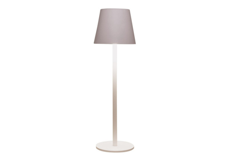 Lampe de Table LED - Dimmable, Touch on/off, Indoor/Outdoor, Métal Mat Blanc, 9x27x9cm - 10042142 - WURM