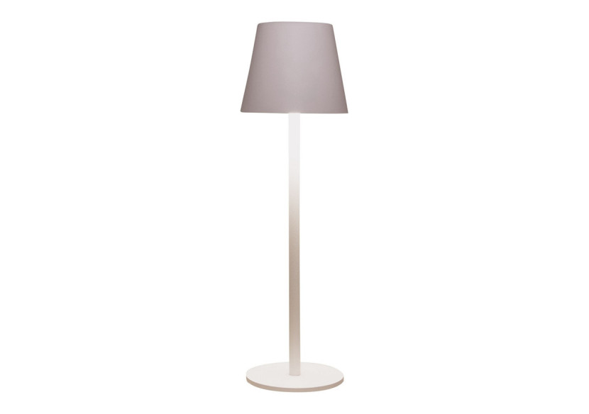 Lampe de Table LED - Dimmable, Touch on/off, Indoor/Outdoor, Métal Blanc, 11x36x11cm - 10042145 - WURM