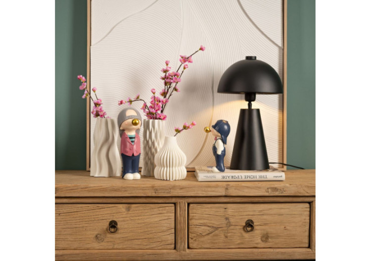 Figurine garçon avec chewing-gum - Poly multicolore 9x26x12cm - 10042475 - WURM 2