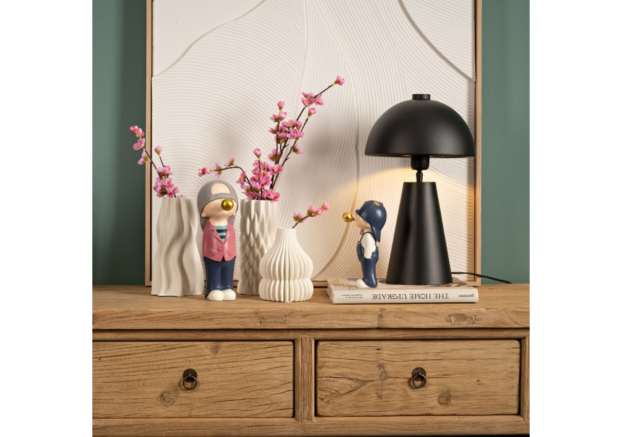 Figurine garçon avec chewing-gum - Poly multicolore 9x26x12cm - 10042475 - WURM