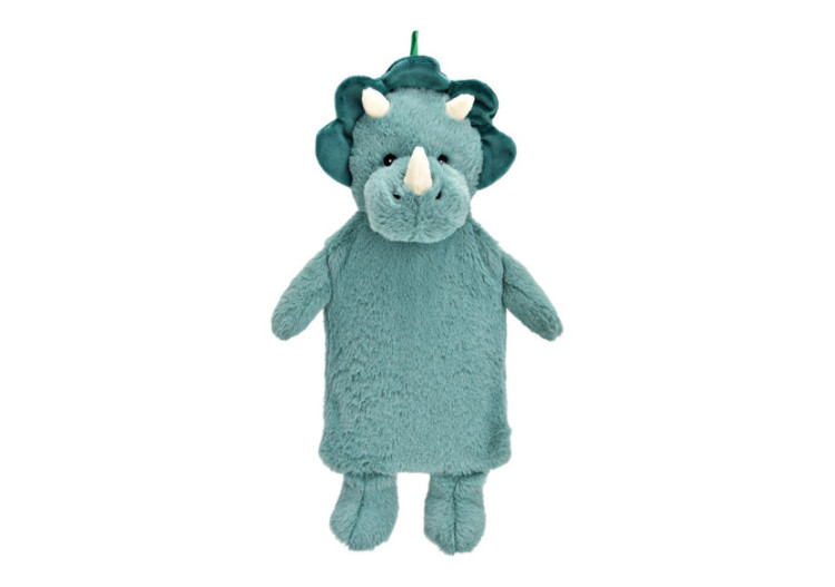 Bouillotte Dino - Plastique turquoise 0,7L 27x43x12cm - 10043041 - WURM