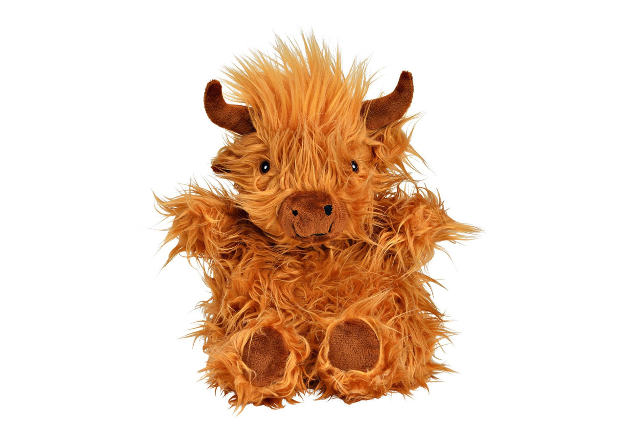 Coussin chauffant en forme de bœuf - Polyester brun 22x38x10cm - 10043045 - WURM