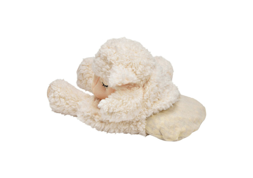 Coussin chauffant en forme de mouton - Polyester blanc 22x31x10cm - 10043046 - WURM Coussin chauffant en forme de mouton - Polyester blanc 22x31x10cm - 10043046 - WURM