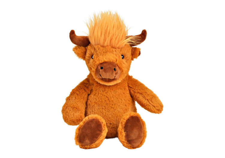Doudou Bœuf en peluche - Couleur brune 23 x 28 x 17 cm - 10043049 - WURM 2