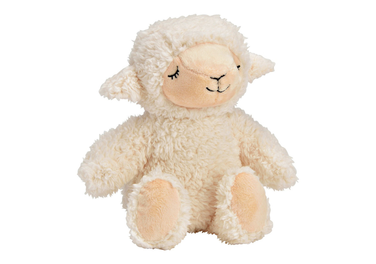 Doudou Mouton en peluche - Couleur blanche 23 x 25 x 17 cm - 10043050 - WURM