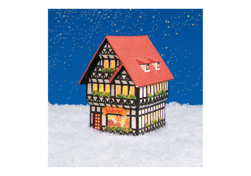 Boulangerie Lichthaus de Linz - Porcelaine colorée 16x17x11 cm - 10056163 - WURM Boulangerie Lichthaus de Linz - Porcelaine colorée 16x17x11 cm - 10056163 - WURM