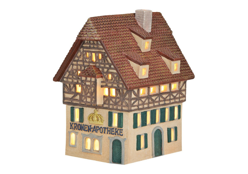 Pharmacie Kronen - Lichthaus en porcelaine 11x17x16 cm - 10056174 - WURM