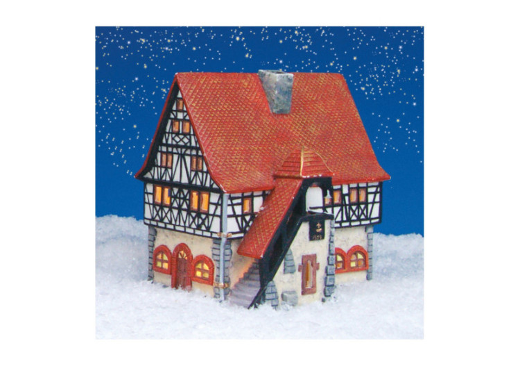 Mairie de Schifferstadt - Lichthaus en porcelaine 12x16x16 cm - 10056267 - WURM 2