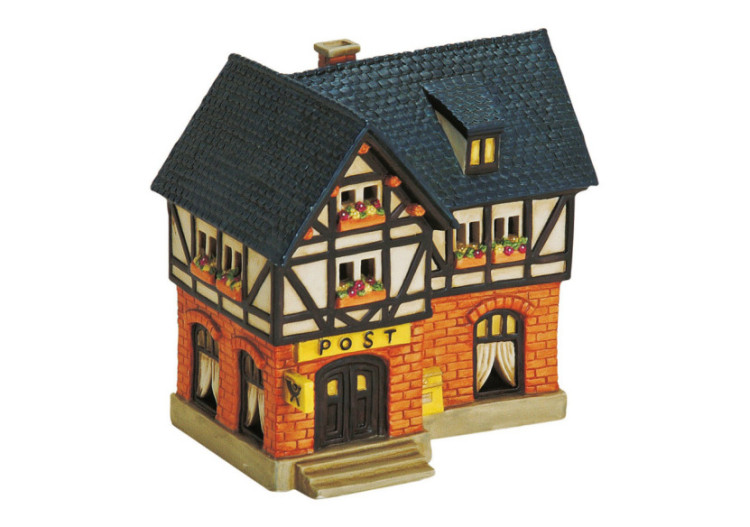 Poste de Lichthaus - Porcelaine colorée 16x17x12 cm - 10056286 - WURM