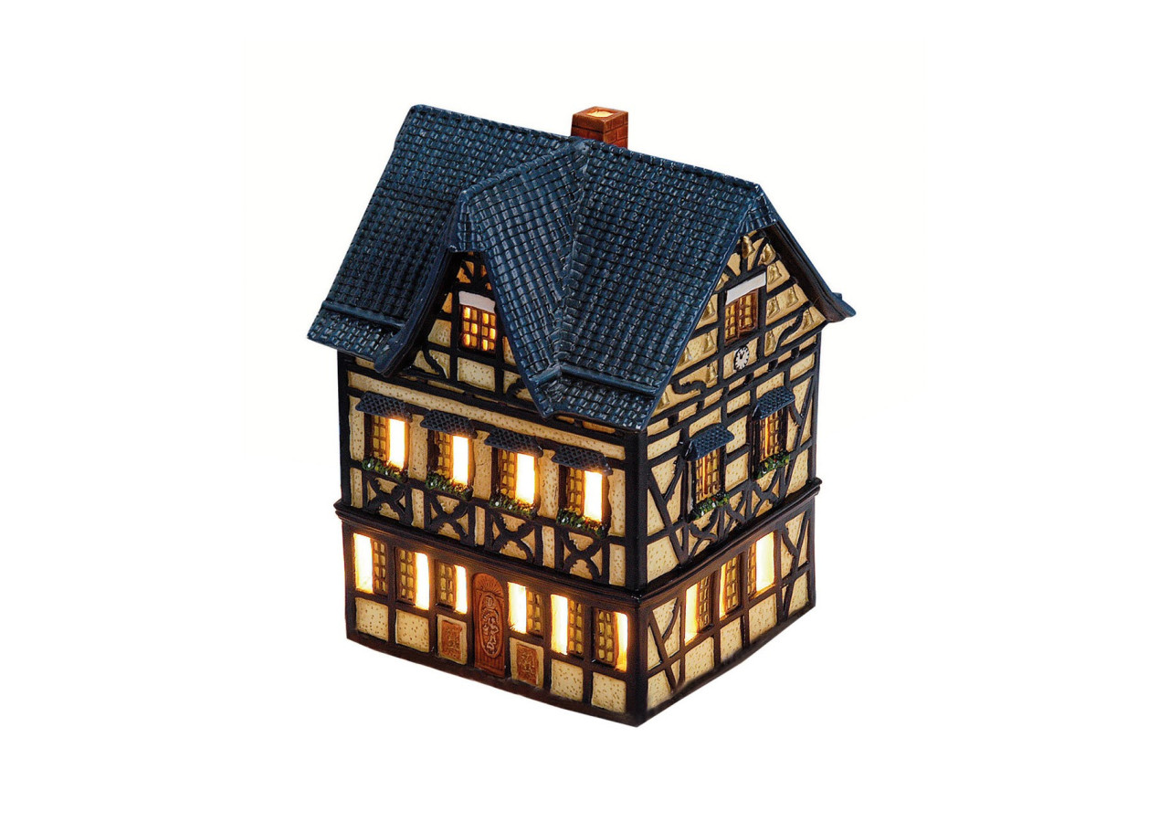 Glocken-Weinhaus Ahrweiler - Lichthaus en porcelaine 15x20x13 cm - 10056330 - WURM