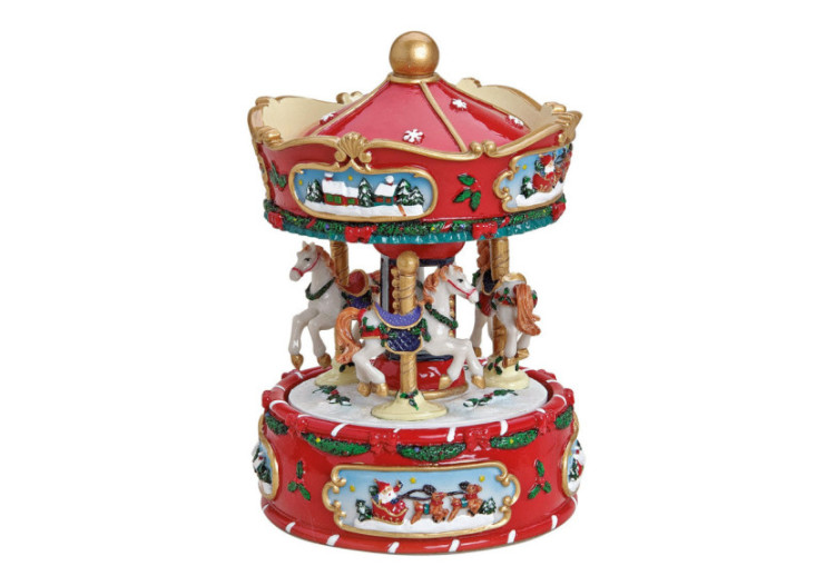 Carrousel musical - Poly 10 x 18 x 10 cm - 10056412 - WURM