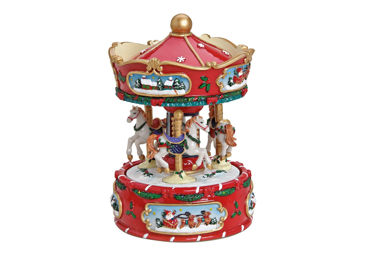 Carrousel musical - Poly 10 x 18 x 10 cm - 10056412 - WURM