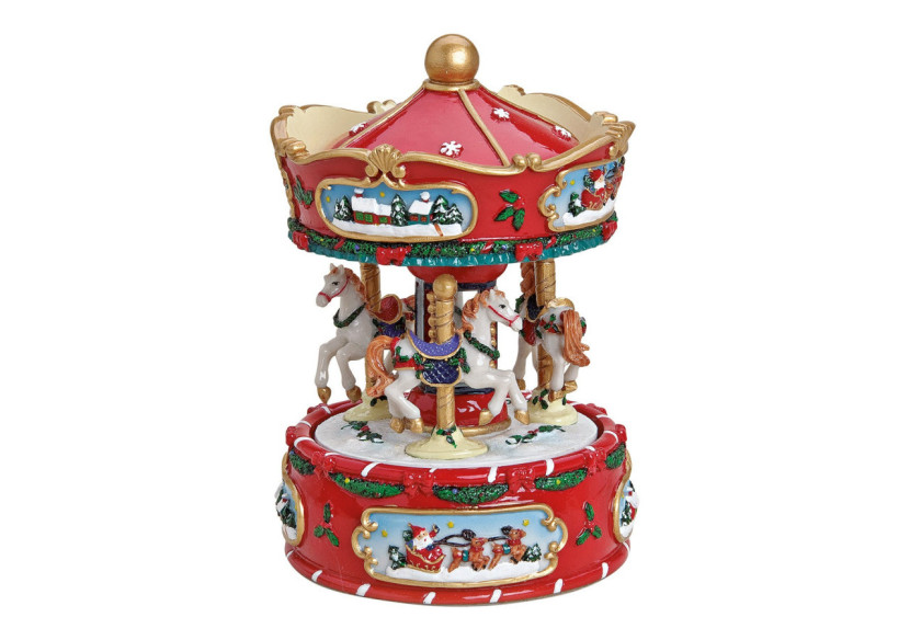 Carrousel musical - Poly 10 x 18 x 10 cm - 10056412 - WURM Carrousel musical - Poly 10 x 18 x 10 cm - 10056412 - WURM