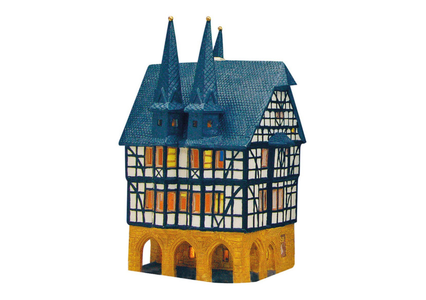 Maison d'éclairage Wurm - Rathaus Alsfeld 11x21x14cm - 10056950 - WURM