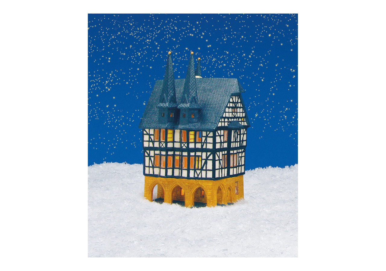 Maison d'éclairage Wurm - Rathaus Alsfeld 11x21x14cm - 10056950 - WURM