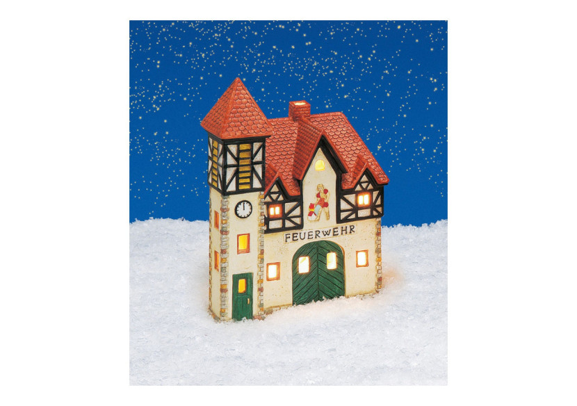 Maison d'éclairage Wurm - Feuerwehr 16x22x10cm - 10057129 - WURM