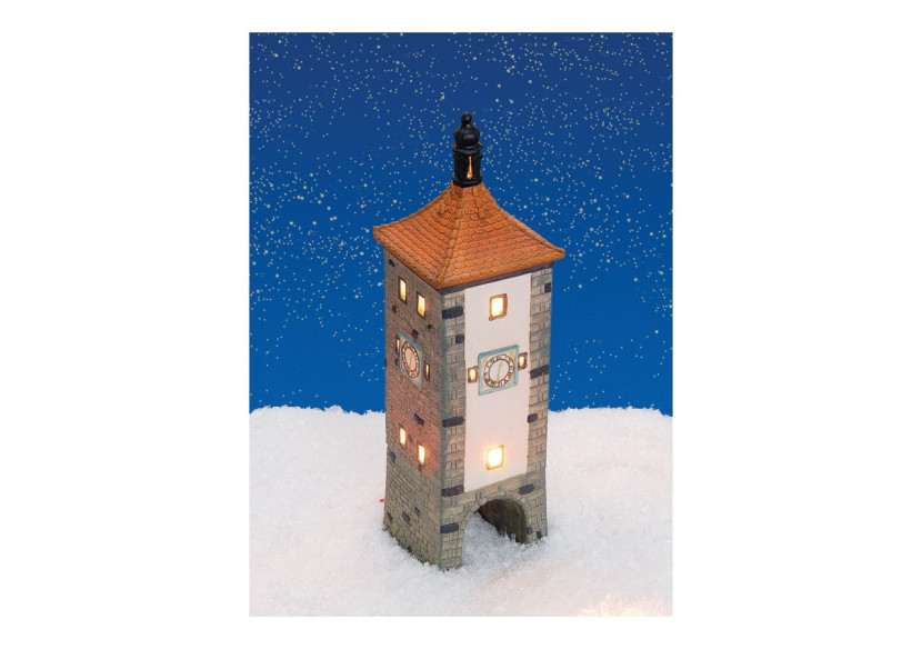 Maison d'éclairage Wurm - Siebersturm Rothenburg/Tauber 8x32x8cm - 10057330 - WURM