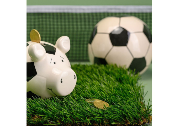 Tirelire Football - Céramique 13cm - 10017399 - WURM 2