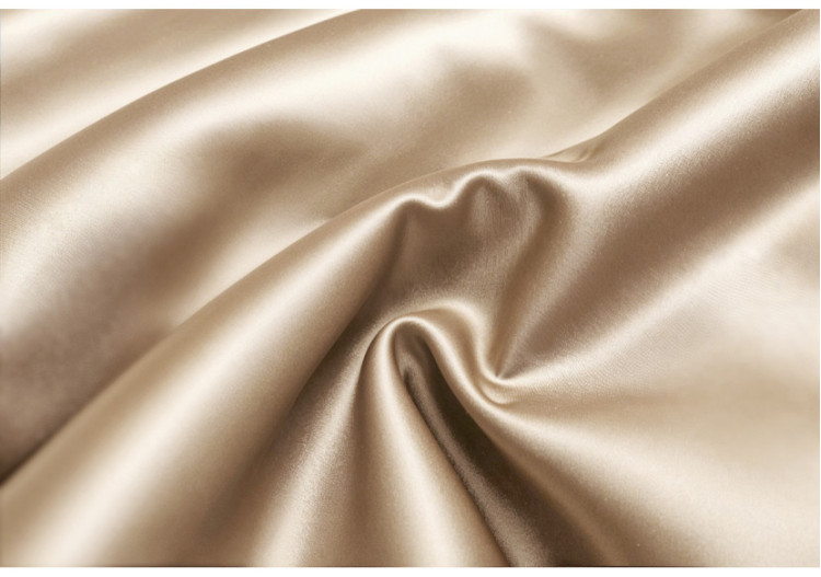 Housse de Couette Glossy Taupe - Satin Brillant 240 x 220 cm - 17020867 - Royal Textile