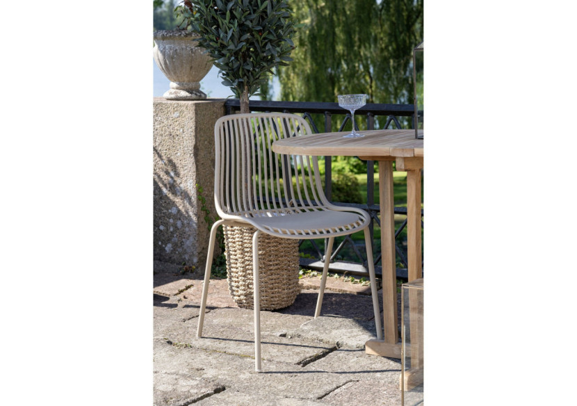 Chaise de jardin BRANSON - Élégance et confort au rendez-vous - 7001007 - House Nordic