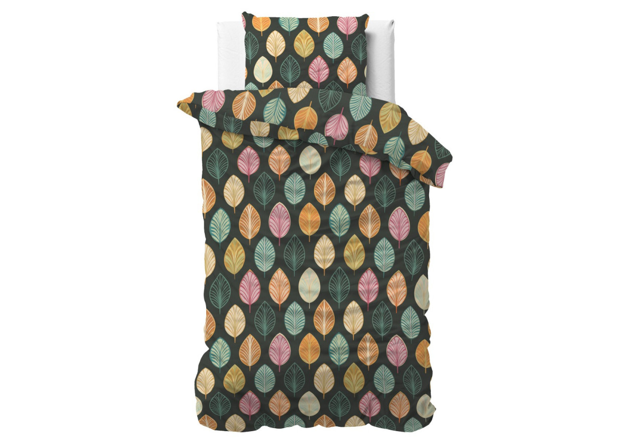 Oscar Multi - Housse de couette 140 x 220 en couleurs variées - 17022389 - Royal Textile