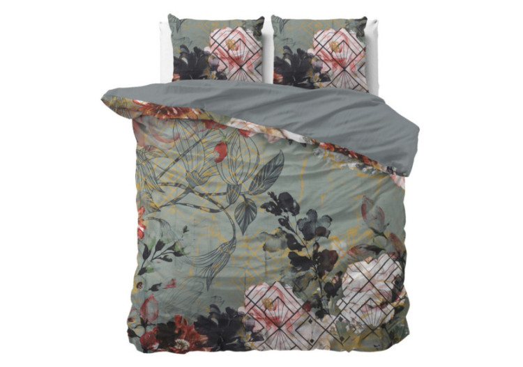 Triangle Nature Groen - Dimensions 240 x 200/220 cm - 17022484 - Royal Textile