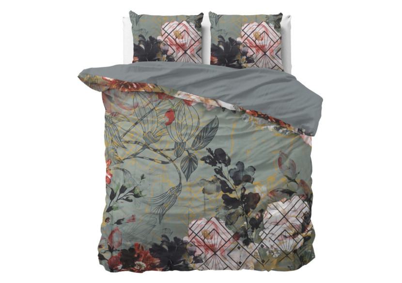 Triangle Nature Groen - Dimensions 240 x 200/220 cm - 17022484 - Royal Textile