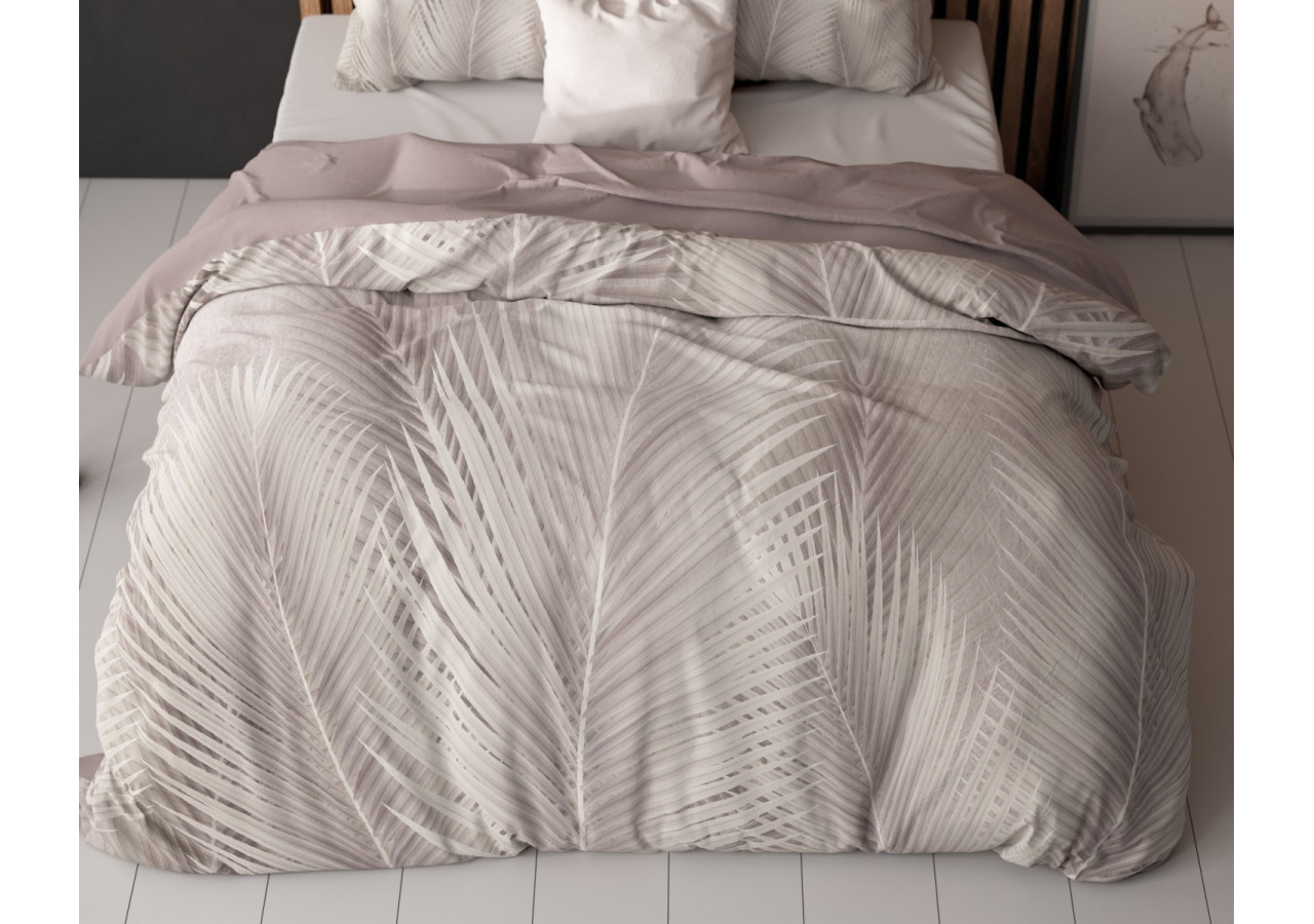 Housse de Lit Karlo Beige - 200 x 200/220 cm - 17022507 - Royal Textile