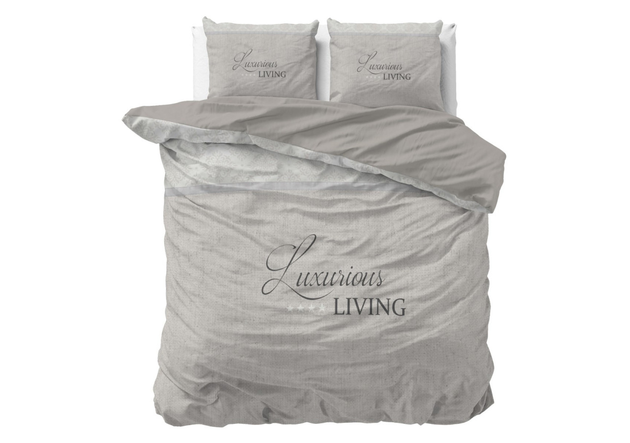 Housse de Lit Luxurious Living Beige - 240 x 200/220 cm - 17022511 - Royal Textile